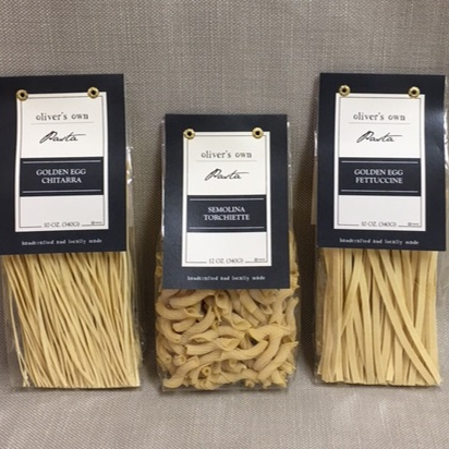 Three New Pastas for Oliver’s Markets