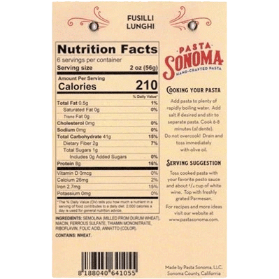 Short Pastas Combo Pack of 6