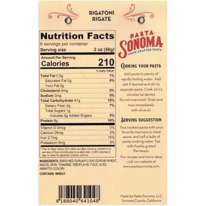 Rigatoni Rigate
